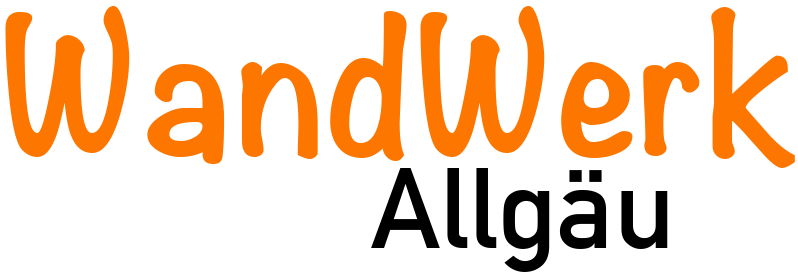 wandwerk allgaeu orange weiß